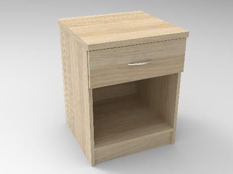 Premier 1 Drawer Bedside Table